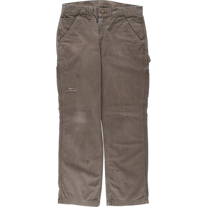 Carhartt Relaxed Fit Painter Pants, Men's, Size W33 (approx.) cotton Khaki type Vintage Second Hand