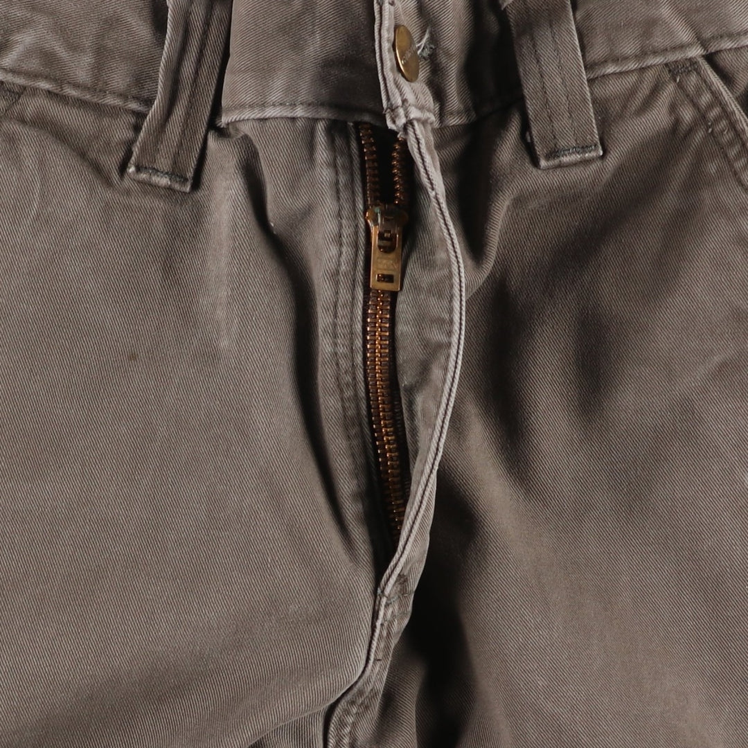 Carhartt Relaxed Fit Painter Pants, Men's, Size W33 (approx.) cotton Khaki type Vintage Second Hand