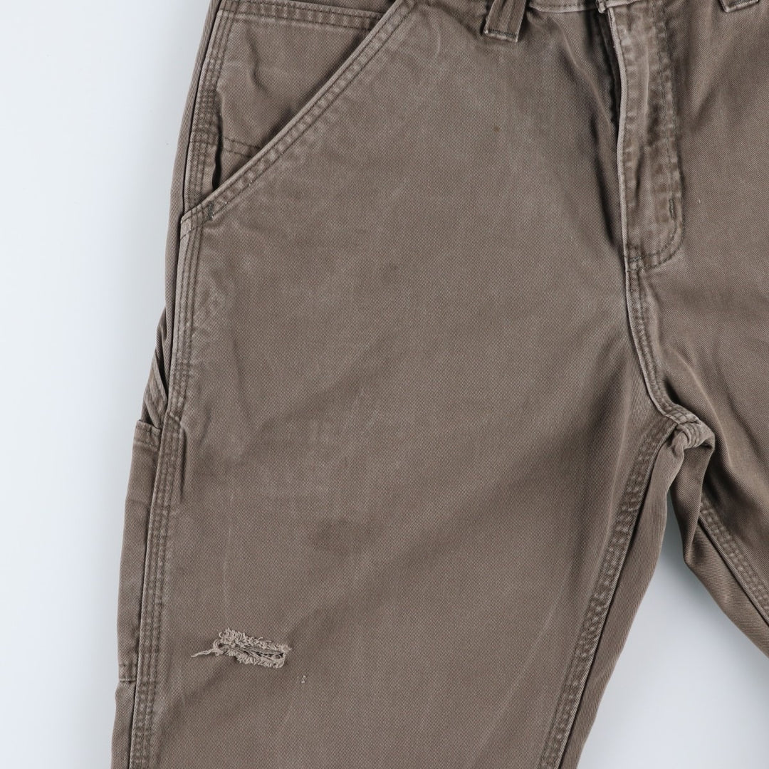 Carhartt Relaxed Fit Painter Pants, Men's, Size W33 (approx.) cotton Khaki type Vintage Second Hand
