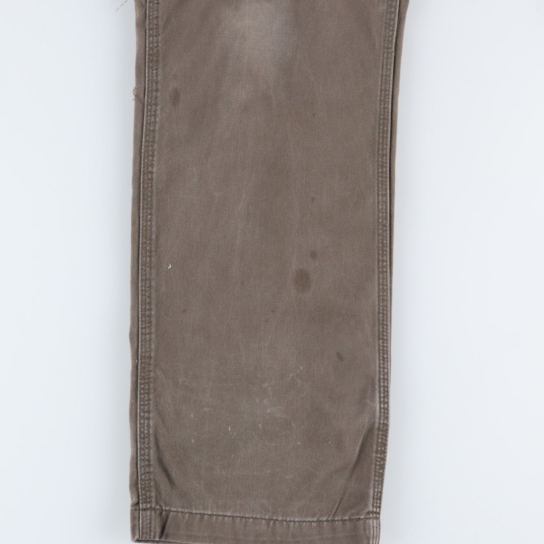 Carhartt Relaxed Fit Painter Pants, Men's, Size W33 (approx.) cotton Khaki type Vintage Second Hand