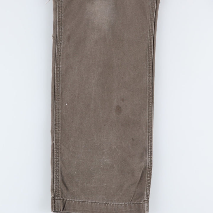 Carhartt Relaxed Fit Painter Pants, Men's, Size W33 (approx.) cotton Khaki type Vintage Second Hand