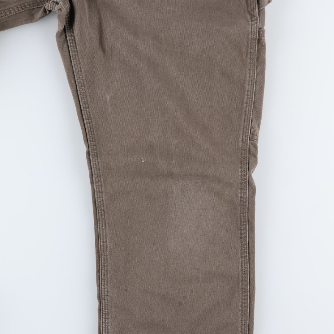 Carhartt Relaxed Fit Painter Pants, Men's, Size W33 (approx.) cotton Khaki type Vintage Second Hand