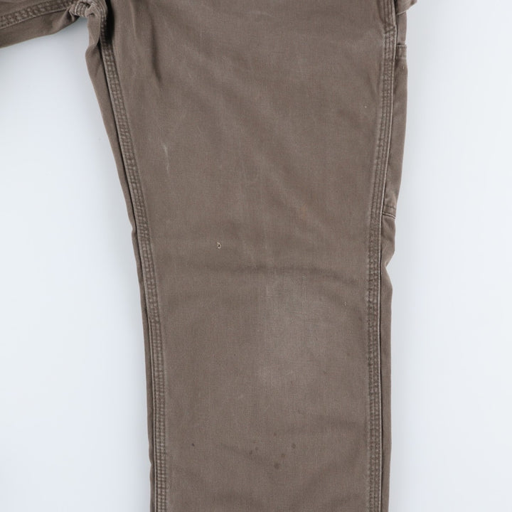 Carhartt Relaxed Fit Painter Pants, Men's, Size W33 (approx.) cotton Khaki type Vintage Second Hand