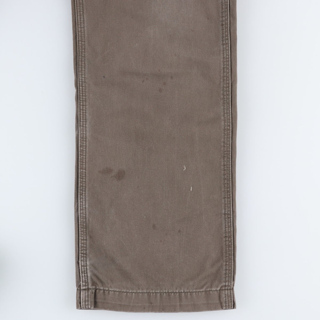 Carhartt Relaxed Fit Painter Pants, Men's, Size W33 (approx.) cotton Khaki type Vintage Second Hand