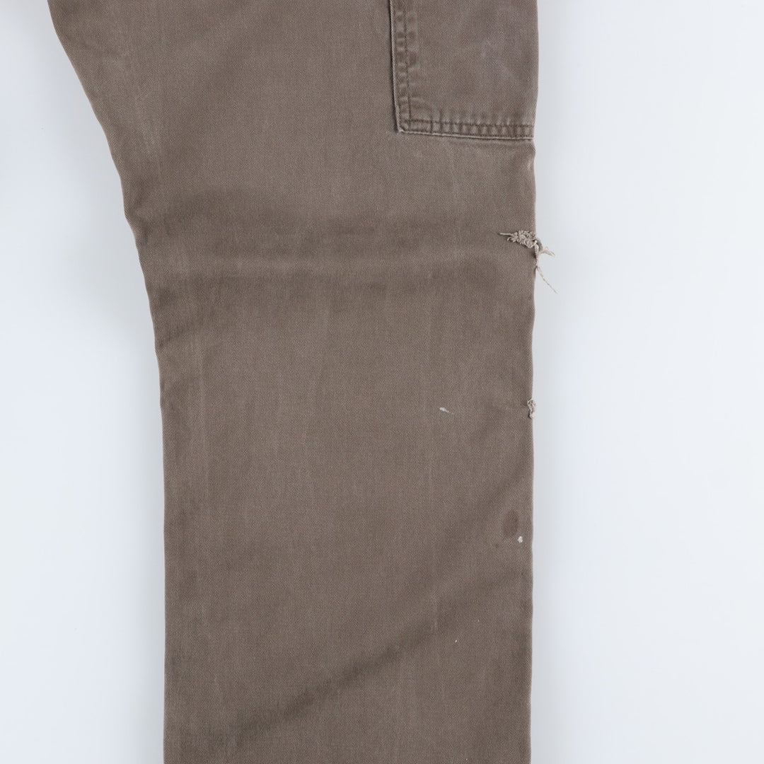 Carhartt Relaxed Fit Painter Pants, Men's, Size W33 (approx.) cotton Khaki type Vintage Second Hand