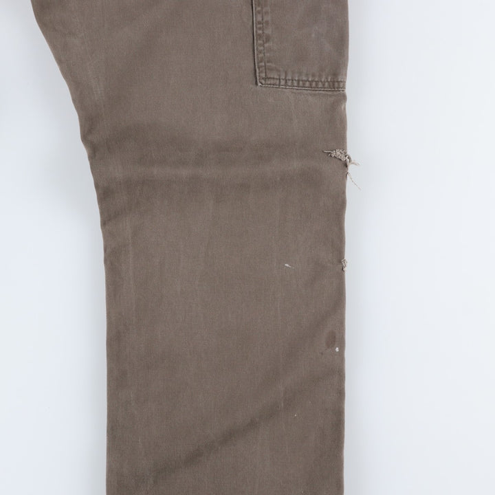 Carhartt Relaxed Fit Painter Pants, Men's, Size W33 (approx.) cotton Khaki type Vintage Second Hand