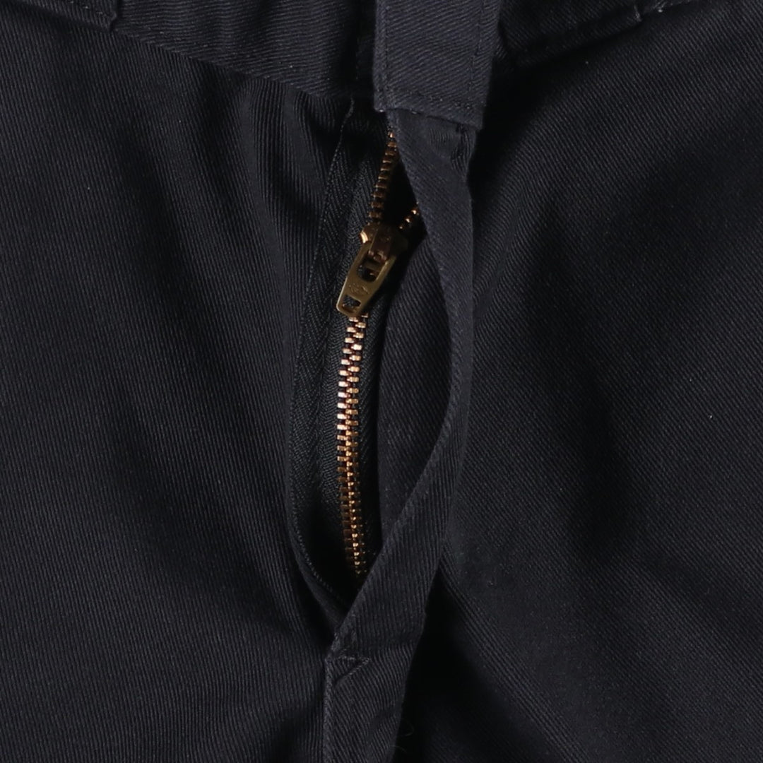 Dickies Work Pants Men's W32 equivalent polyester black type Vintage Second Hand
