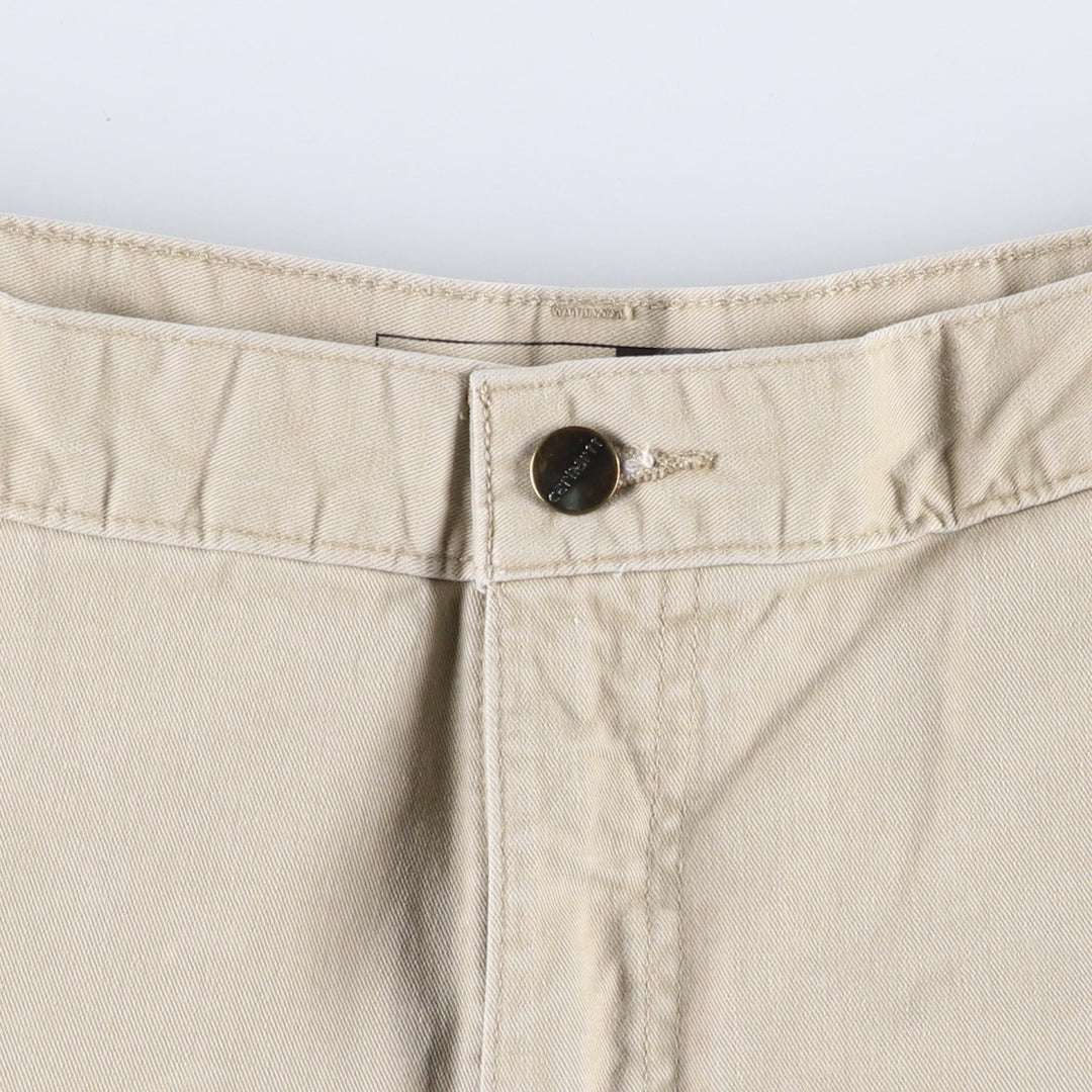 Carhartt Relaxed Fit Work Pants, Men's, Size 37 cotton Beige type Vintage Second Hand
