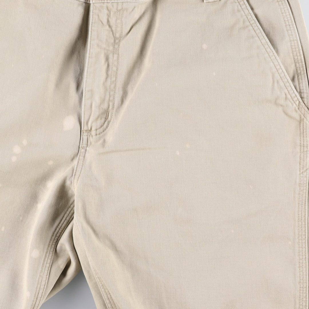 Carhartt Relaxed Fit Work Pants, Men's, Size 37 cotton Beige type Vintage Second Hand