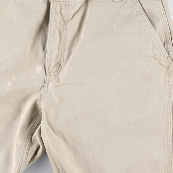 Carhartt Relaxed Fit Work Pants, Men's, Size 37 cotton Beige type Vintage Second Hand