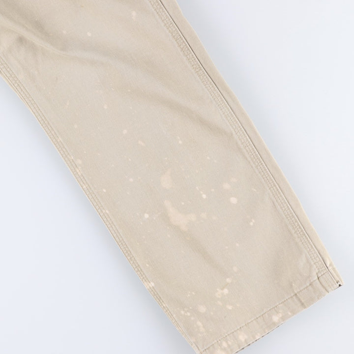 Carhartt Relaxed Fit Work Pants, Men's, Size 37 cotton Beige type Vintage Second Hand