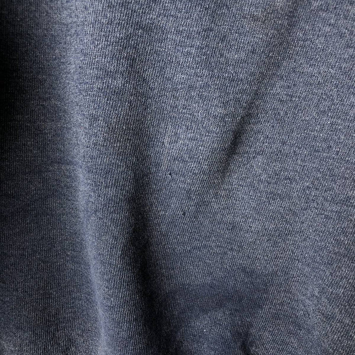 90'S Russell Athletic Plain Blank Sweatshirt, Men's Size L (Equivalent), Vintage polyester navy blue type Vintage Second Hand