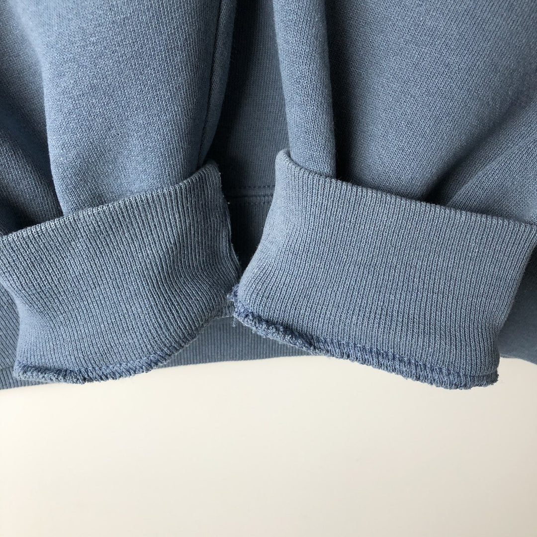 90'S Russell plain blank sweatshirt, sweatshirt, men's XL size, vintage cotton navy blue type Vintage Second Hand