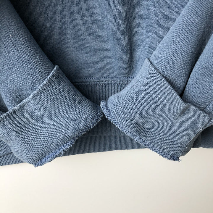 90'S Russell plain blank sweatshirt, sweatshirt, men's XL size, vintage cotton navy blue type Vintage Second Hand