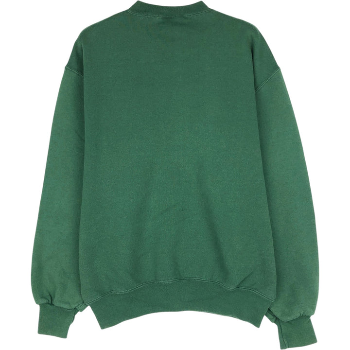 Vintage 90'S Russell ATHLETIC blank sweatshirt, made in the USA, size M, men's. cotton green type Vintage Second Hand