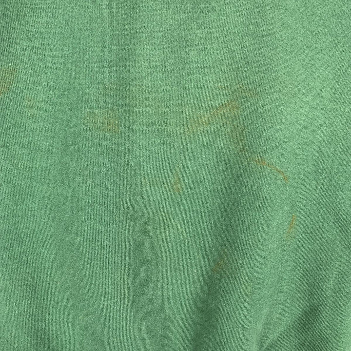 Vintage 90'S Russell ATHLETIC blank sweatshirt, made in the USA, size M, men's. cotton green type Vintage Second Hand