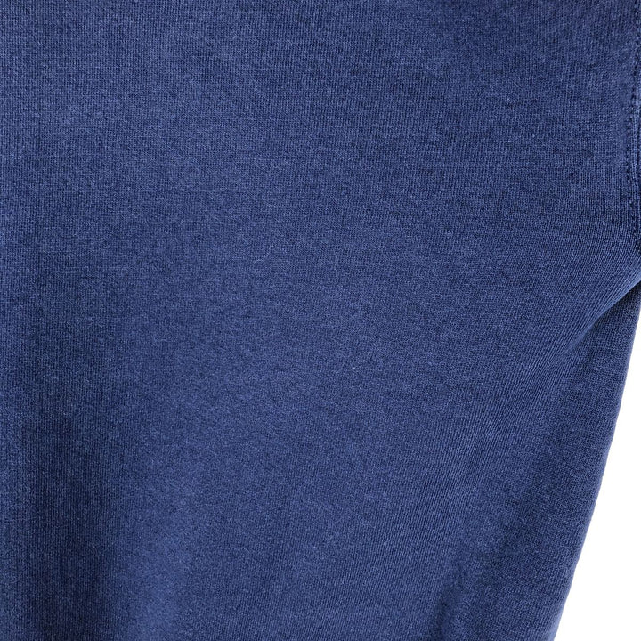 Vintage 90'S Russell ATHLETIC blank sweatshirt, made in the USA, men's size XL. cotton navy blue type Vintage Second Hand