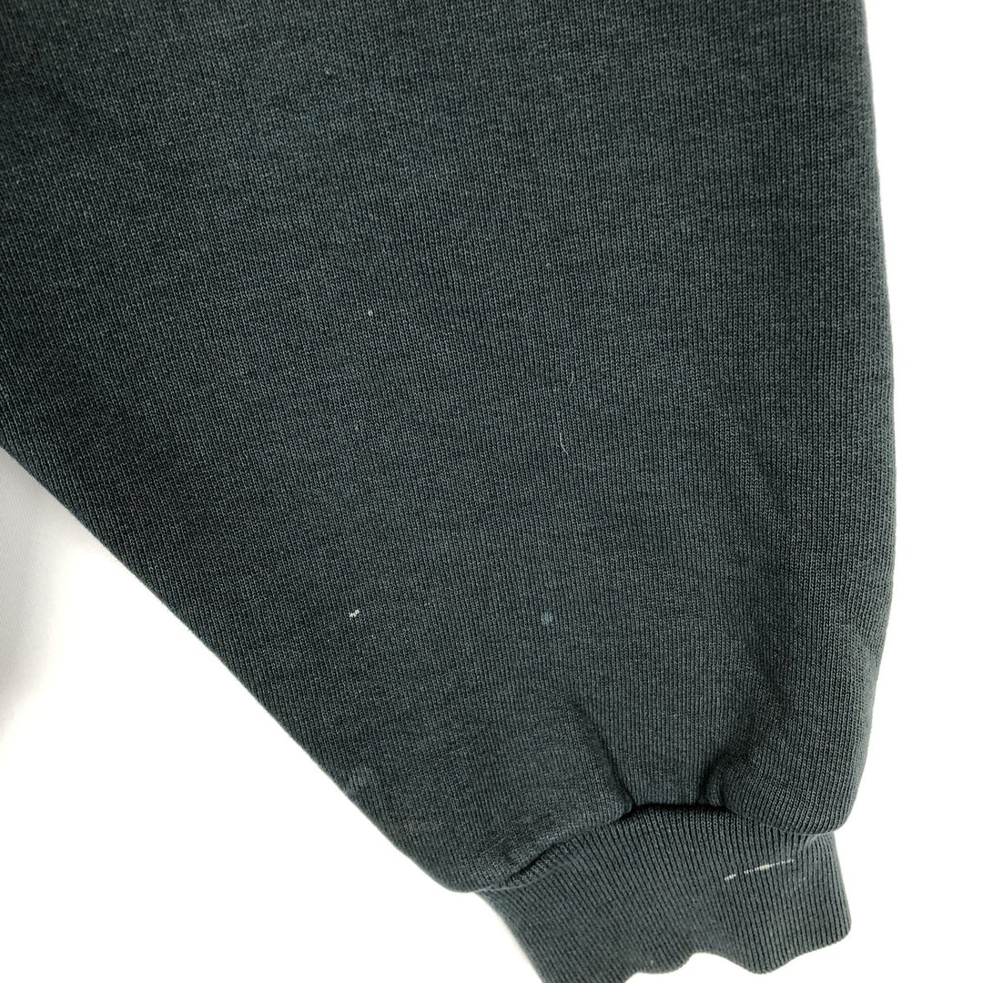 90'S Russell Athletic Plain Blank Sweatshirt, Men's Size XL (Equivalent), Vintage cotton green type Vintage Second Hand