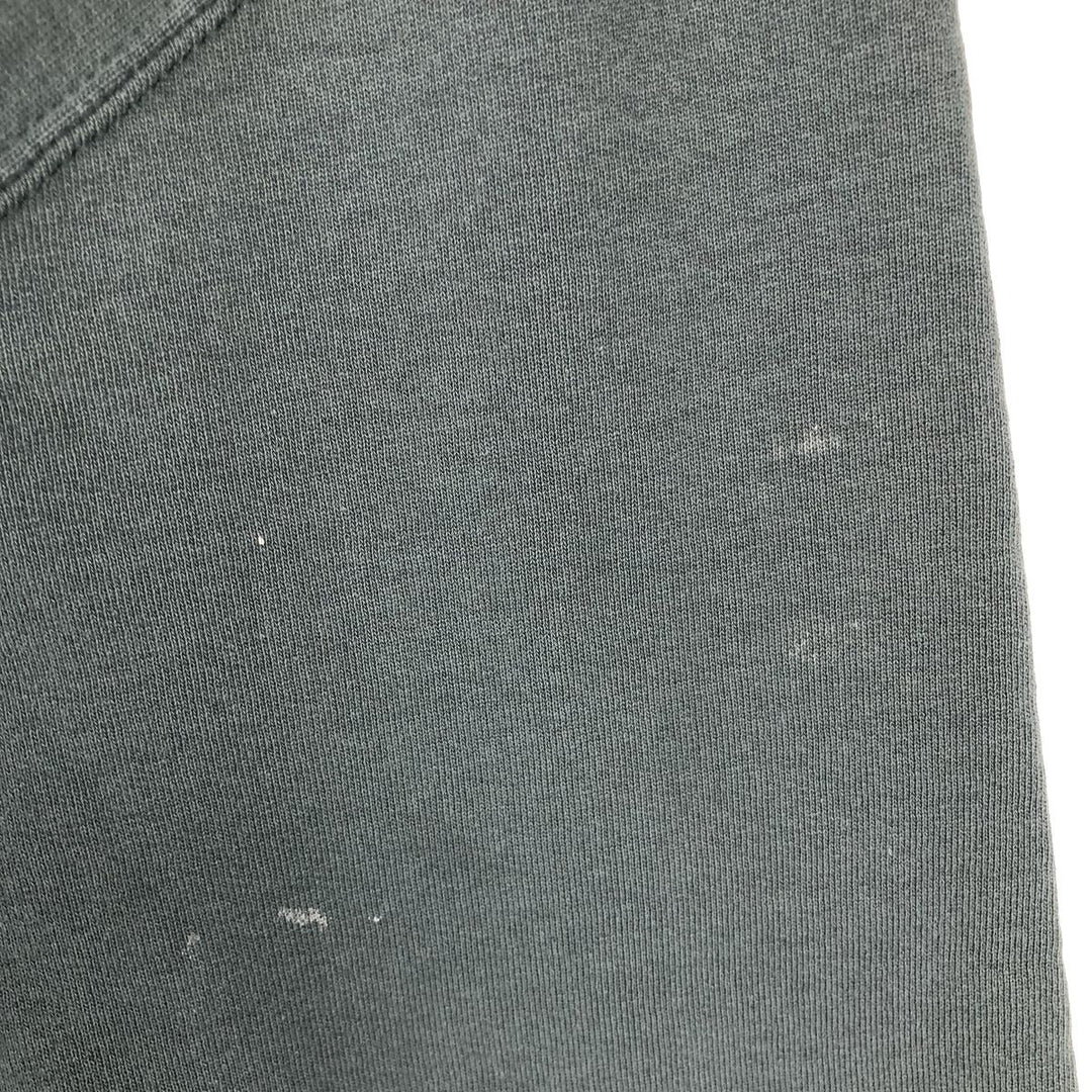 90'S Russell Athletic Plain Blank Sweatshirt, Men's Size XL (Equivalent), Vintage cotton green type Vintage Second Hand