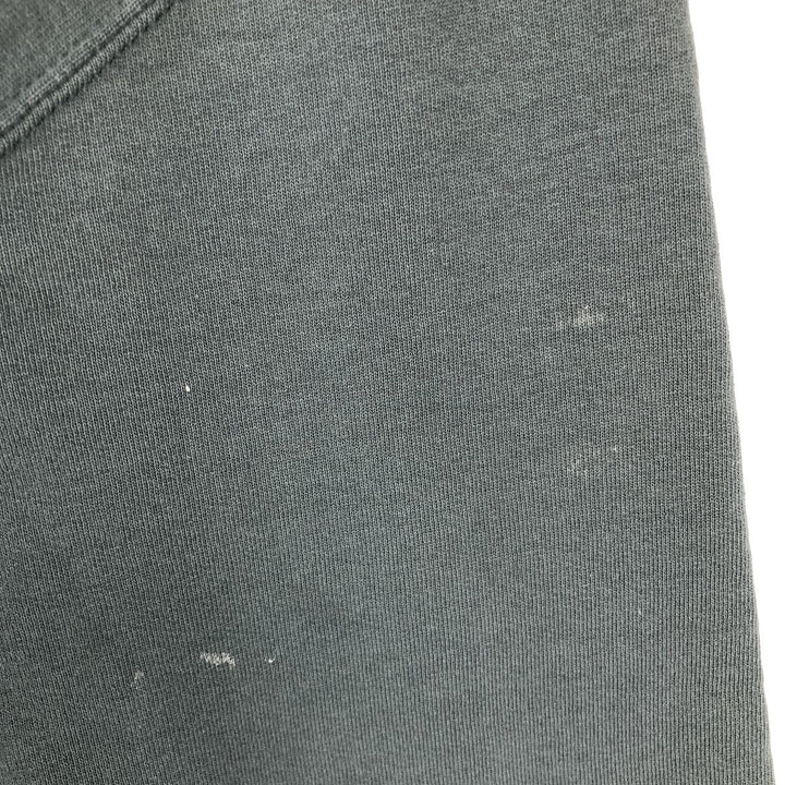 90'S Russell Athletic Plain Blank Sweatshirt, Men's Size XL (Equivalent), Vintage cotton green type Vintage Second Hand