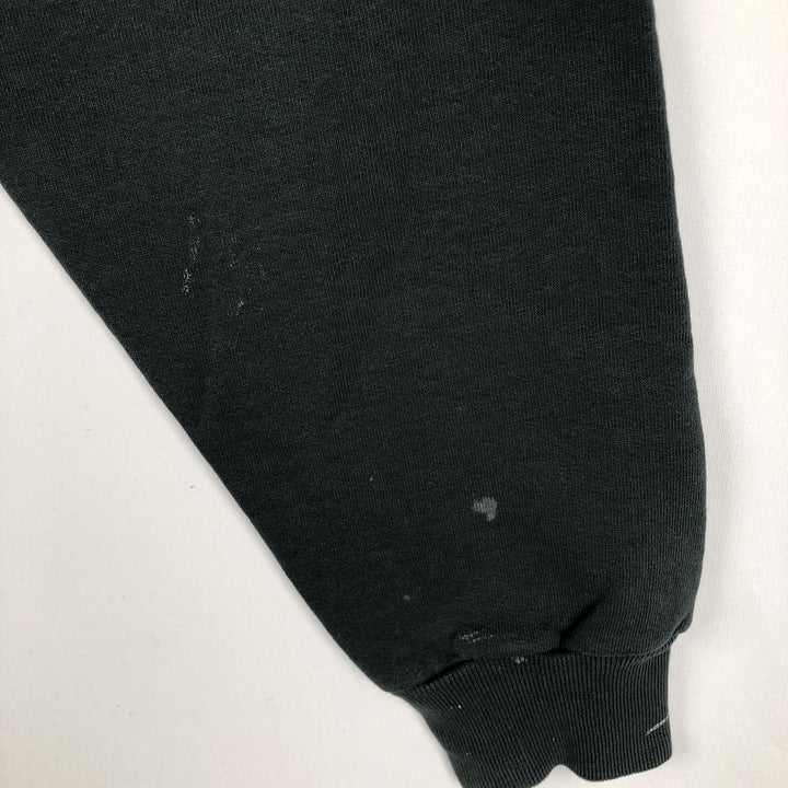 90'S Russell Athletic Plain Blank Sweatshirt, Men's Size XL (Equivalent), Vintage cotton green type Vintage Second Hand