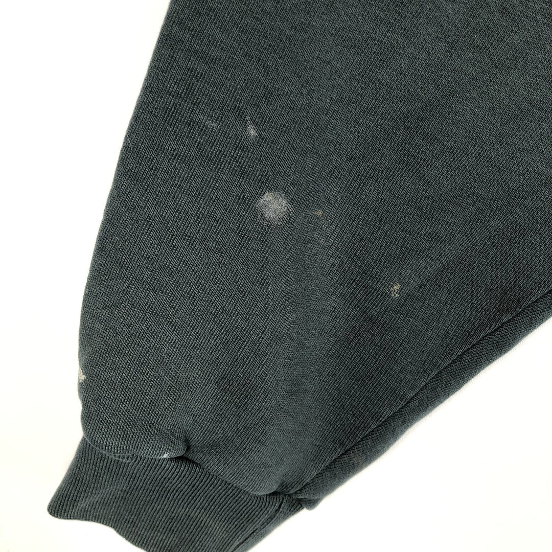 90'S Russell Athletic Plain Blank Sweatshirt, Men's Size XL (Equivalent), Vintage cotton green type Vintage Second Hand