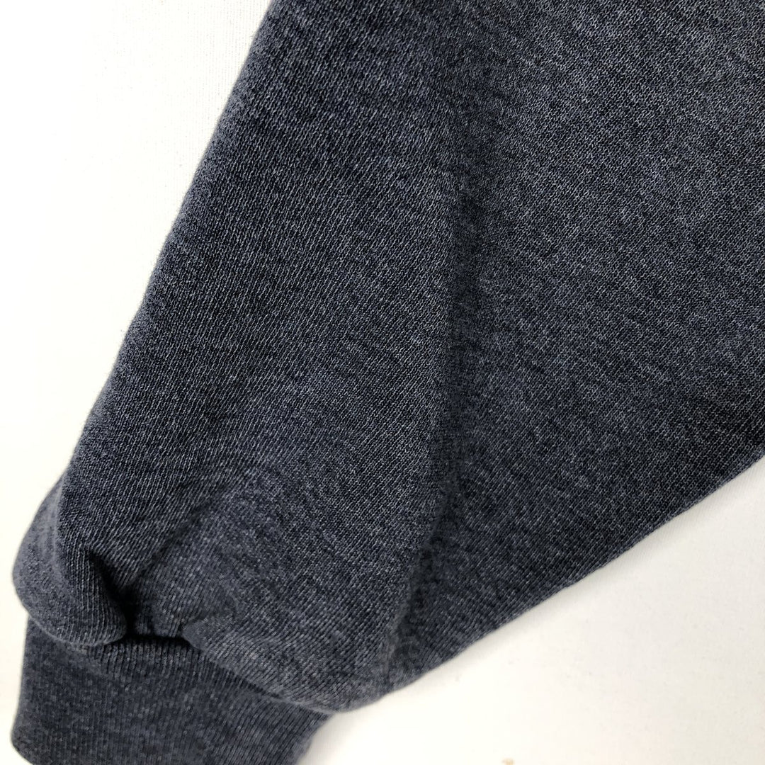 90'S Russell plain blank sweatshirt, sweatshirt, men's XL size, vintage cotton blue type Vintage Second Hand