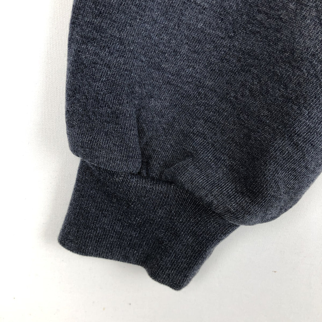 90'S Russell plain blank sweatshirt, sweatshirt, men's XL size, vintage cotton blue type Vintage Second Hand
