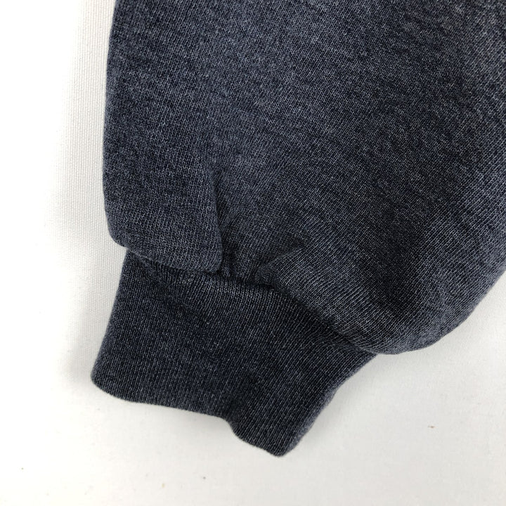 90'S Russell plain blank sweatshirt, sweatshirt, men's XL size, vintage cotton blue type Vintage Second Hand