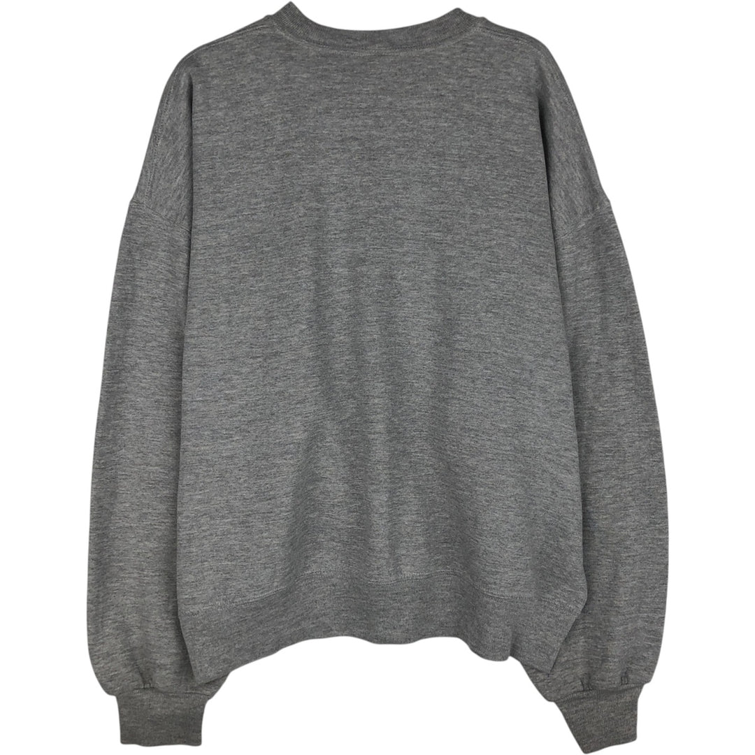 Vintage 90'S Russell ATHLETIC blank sweatshirt, made in the USA, men's size XL. cotton gray type Vintage Second Hand