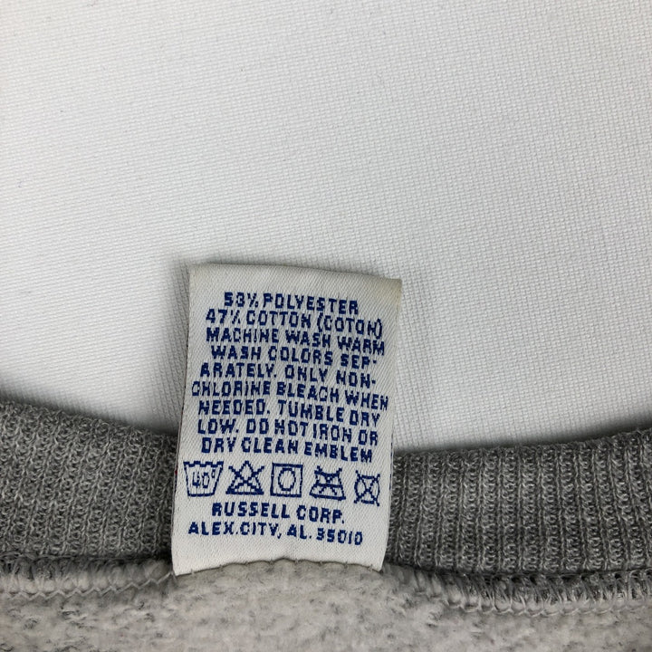 Vintage 90'S Russell ATHLETIC blank sweatshirt, made in the USA, men's size XL. cotton gray type Vintage Second Hand