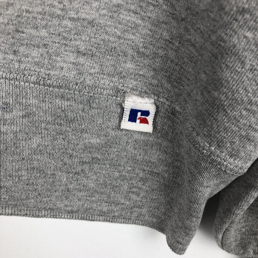 Vintage 90'S Russell ATHLETIC blank sweatshirt, made in the USA, men's size XL. cotton gray type Vintage Second Hand