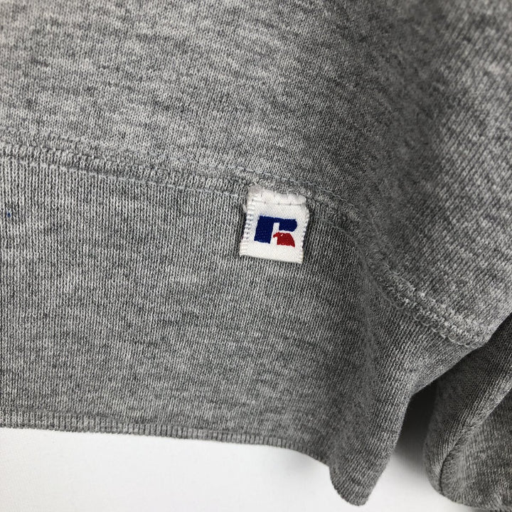 Vintage 90'S Russell ATHLETIC blank sweatshirt, made in the USA, men's size XL. cotton gray type Vintage Second Hand