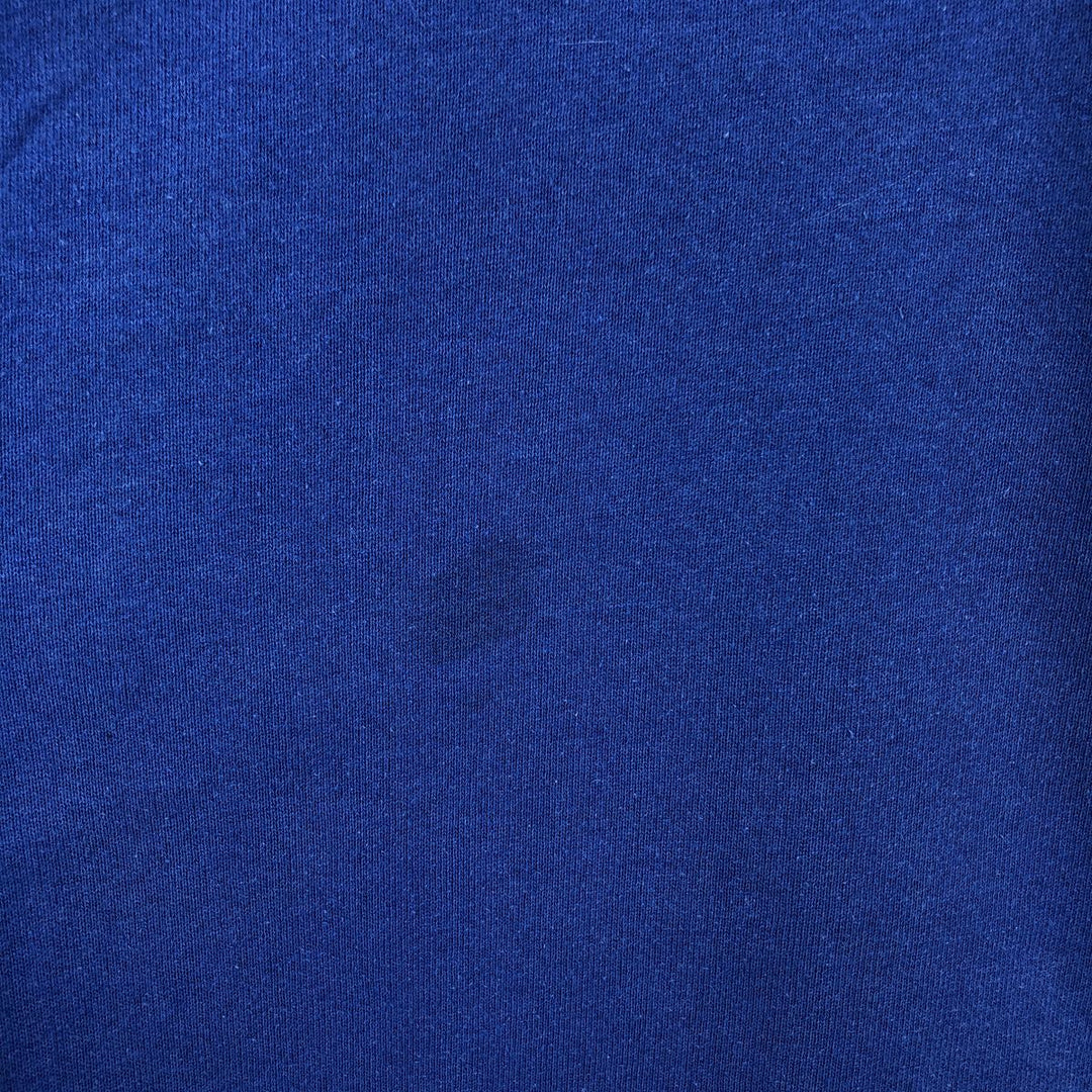 90'S Russell plain blank sweatshirt, sweatshirt, made in USA, men's XL size, vintage cotton blue type Vintage Second Hand