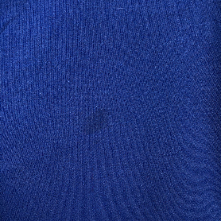 90'S Russell plain blank sweatshirt, sweatshirt, made in USA, men's XL size, vintage cotton blue type Vintage Second Hand