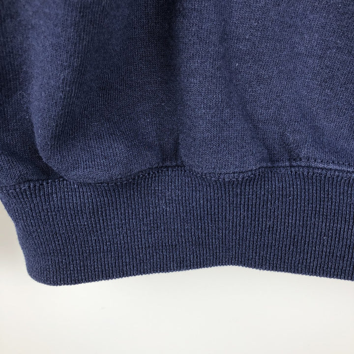 90'S Russell plain blank sweatshirt, sweatshirt, men's XXL size, vintage cotton navy blue type Vintage Second Hand
