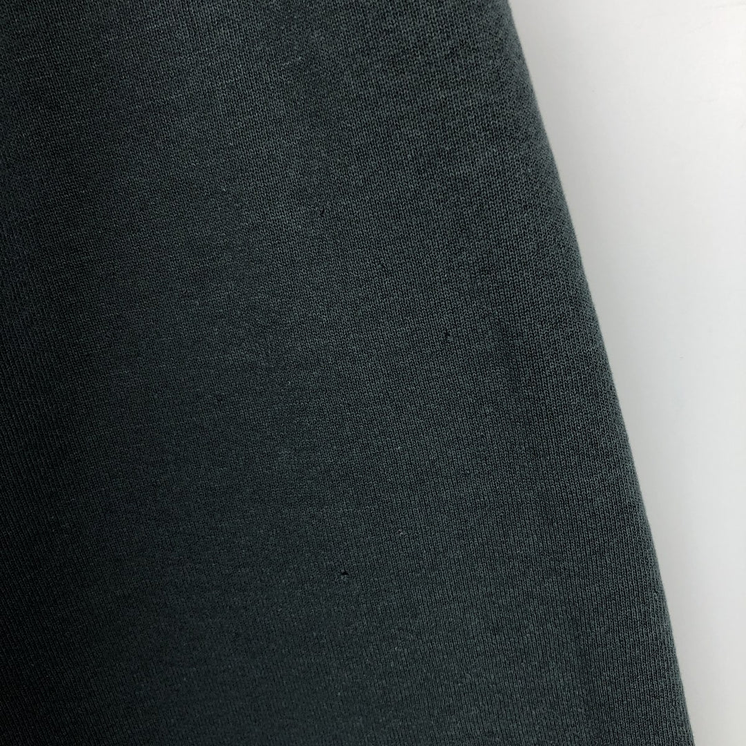 90'S Russell plain blank sweatshirt, sweatshirt, made in USA, men's size L, vintage cotton dark green Vintage Second Hand