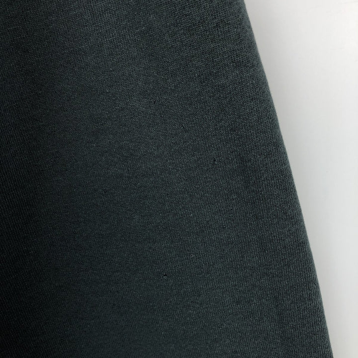90'S Russell plain blank sweatshirt, sweatshirt, made in USA, men's size L, vintage cotton dark green Vintage Second Hand