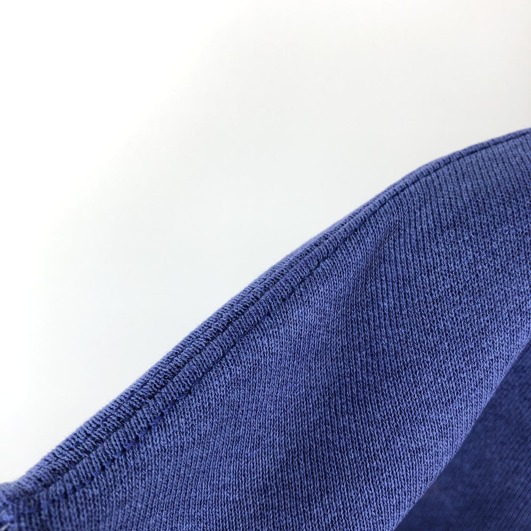 90'S Russell plain blank sweatshirt, sweatshirt, made in USA, men's size L, vintage cotton Purple type blue-purple Vintage Second Hand