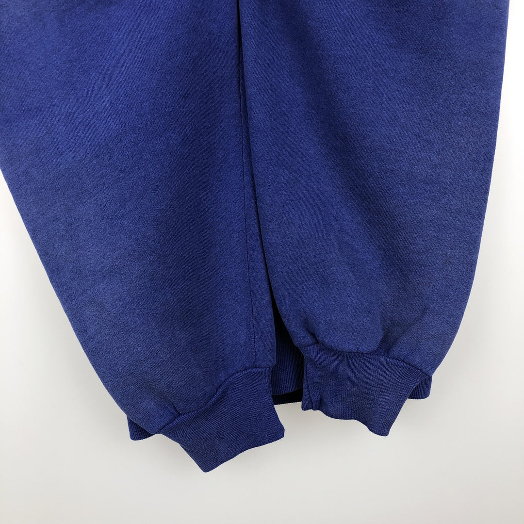 90'S Russell plain blank sweatshirt, sweatshirt, made in USA, men's size L, vintage cotton Purple type blue-purple Vintage Second Hand
