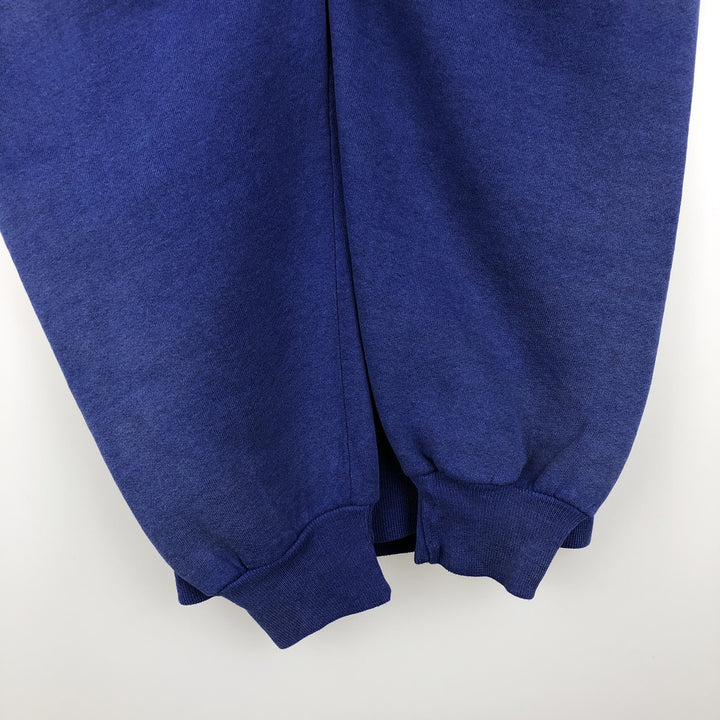 90'S Russell plain blank sweatshirt, sweatshirt, made in USA, men's size L, vintage cotton Purple type blue-purple Vintage Second Hand