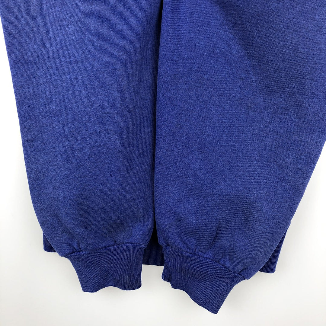 90'S Russell plain blank sweatshirt, sweatshirt, made in USA, men's size L, vintage cotton Purple type blue-purple Vintage Second Hand