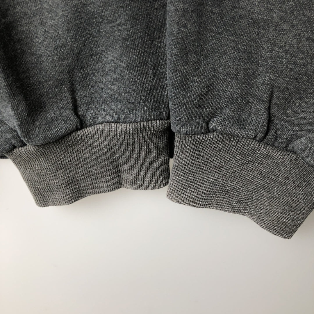 80s-90'S Russell sweatshirt pullover hoodie, men's size L equivalent, vintage. cotton gray type Vintage Second Hand