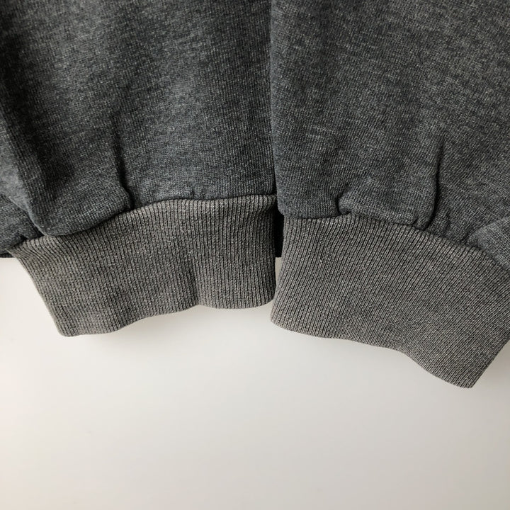 80s-90'S Russell sweatshirt pullover hoodie, men's size L equivalent, vintage. cotton gray type Vintage Second Hand