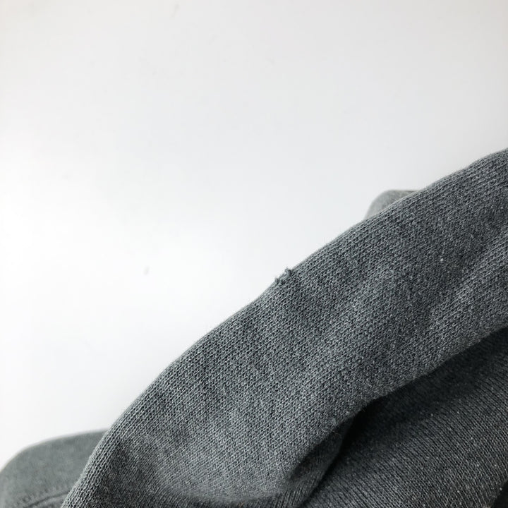 80s-90'S Russell sweatshirt pullover hoodie, men's size L equivalent, vintage. cotton gray type Vintage Second Hand