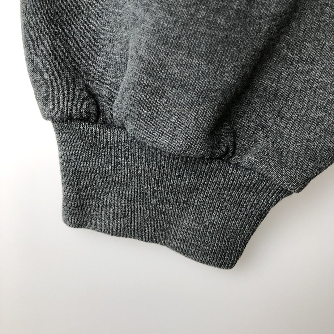 80s-90'S Russell sweatshirt pullover hoodie, men's size L equivalent, vintage. cotton gray type Vintage Second Hand