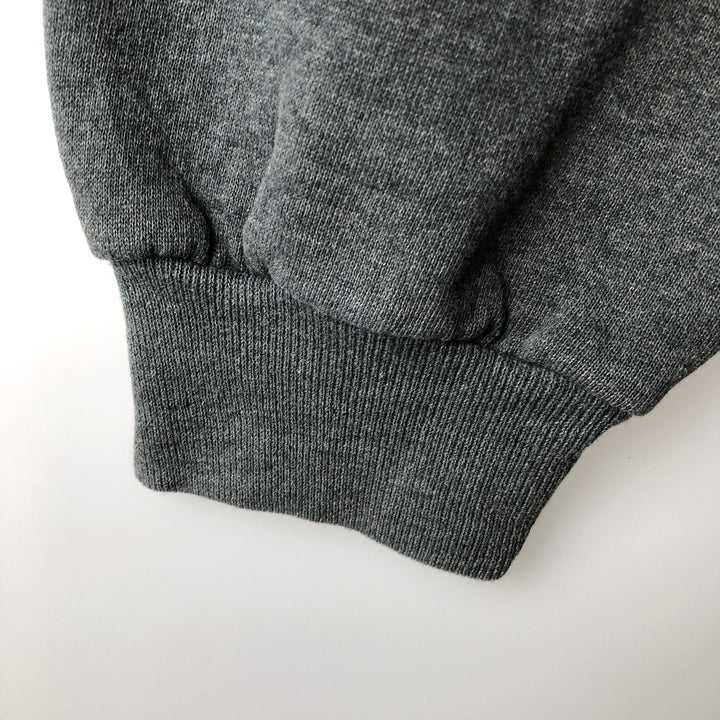 80s-90'S Russell sweatshirt pullover hoodie, men's size L equivalent, vintage. cotton gray type Vintage Second Hand