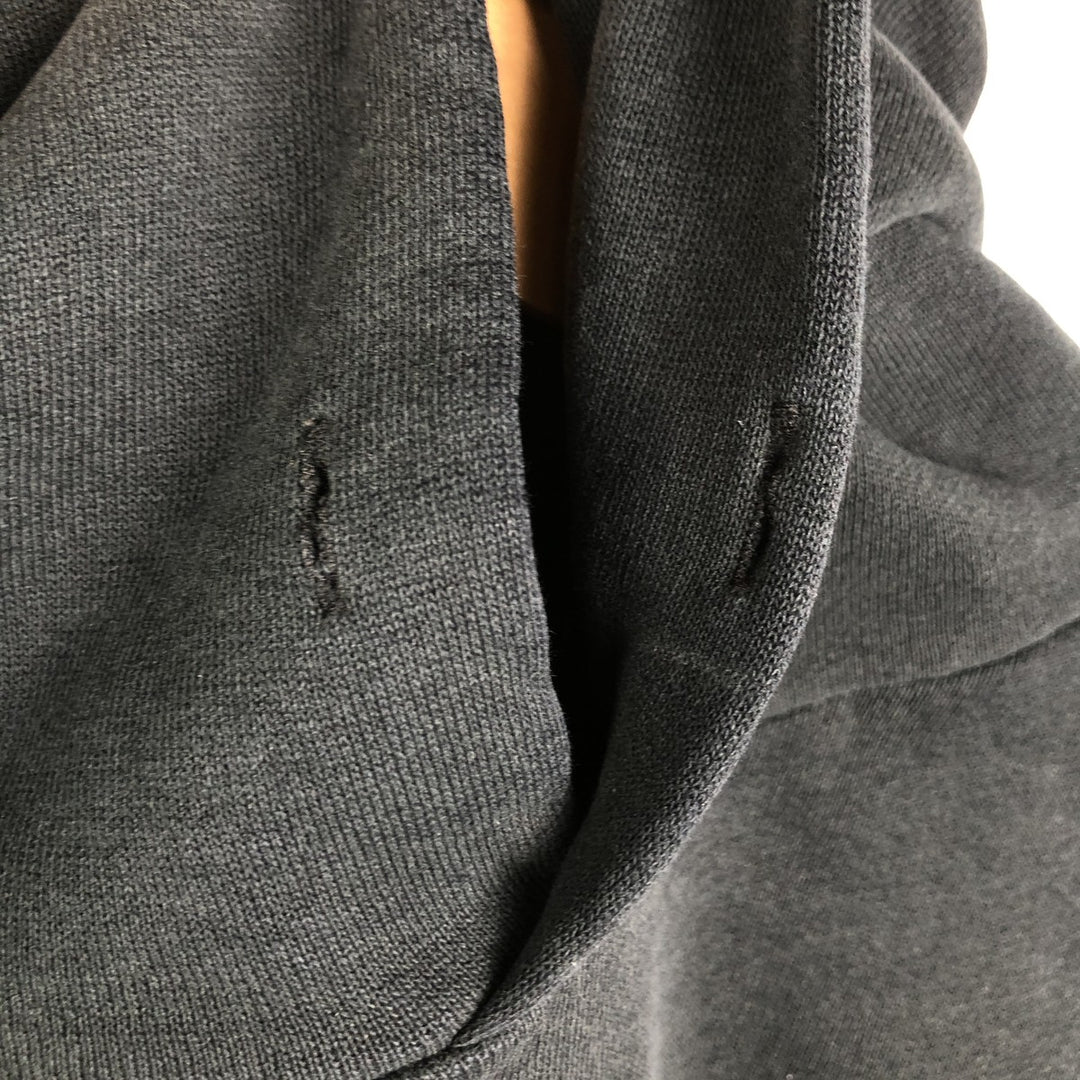 90'S Russell sweatshirt pullover hoodie, men's size L, vintage cotton black type Vintage Second Hand