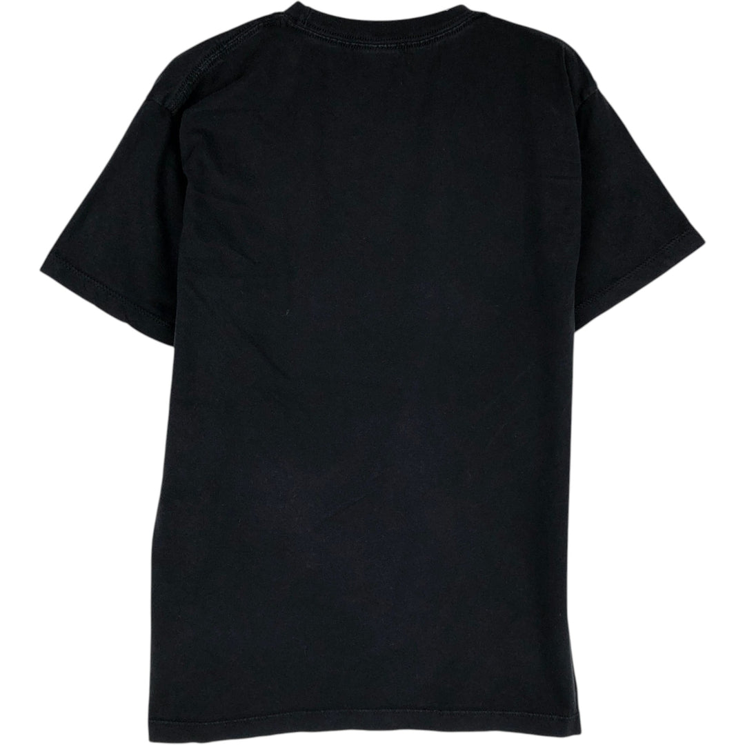 JURASSIC WORLD Movie T-shirt (Women's Size M) cotton black type Vintage Second Hand