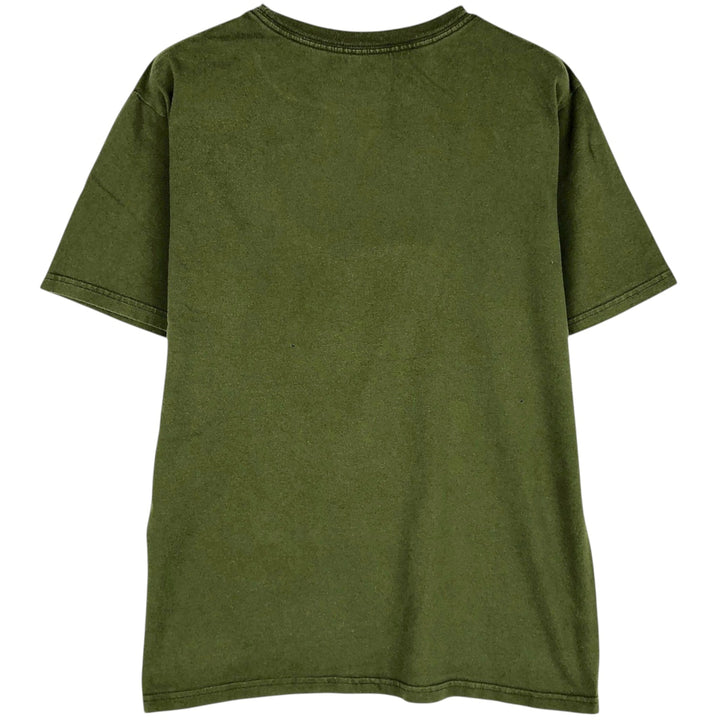 DISNEY STORE STAR WARS Yoda Movie T-Shirt (Men's Size S) unclear Khaki type Vintage Second Hand